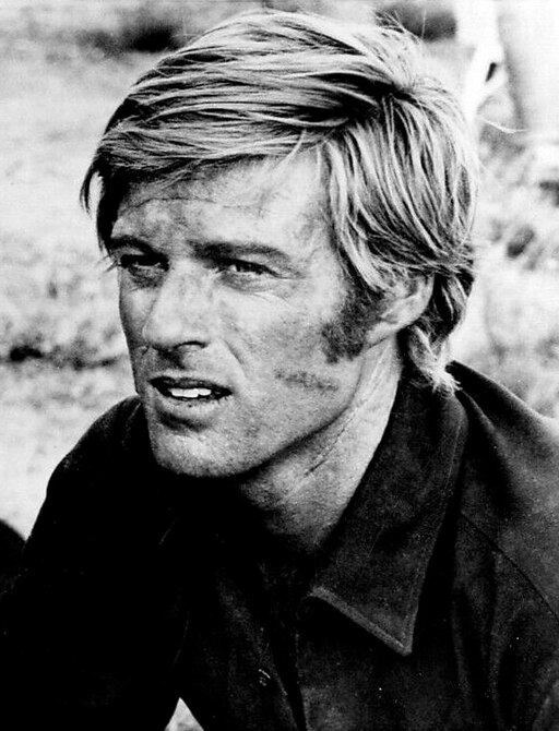 Robert Redford portrait from film Tell Them Willie Boy Is Here