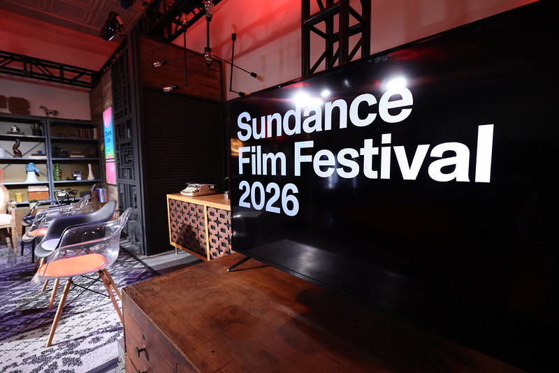 Sundance Film Festival 2026 outdoor venue with attendees