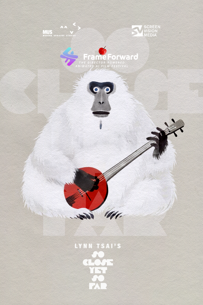 Emotional scene from So Close Yet So Far animated short