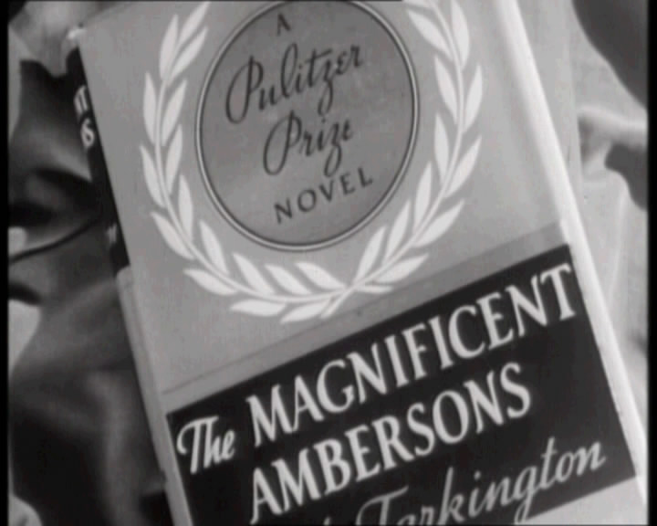 Joseph Cotten in The Magnificent Ambersons from the original 1942 theatrical trailer