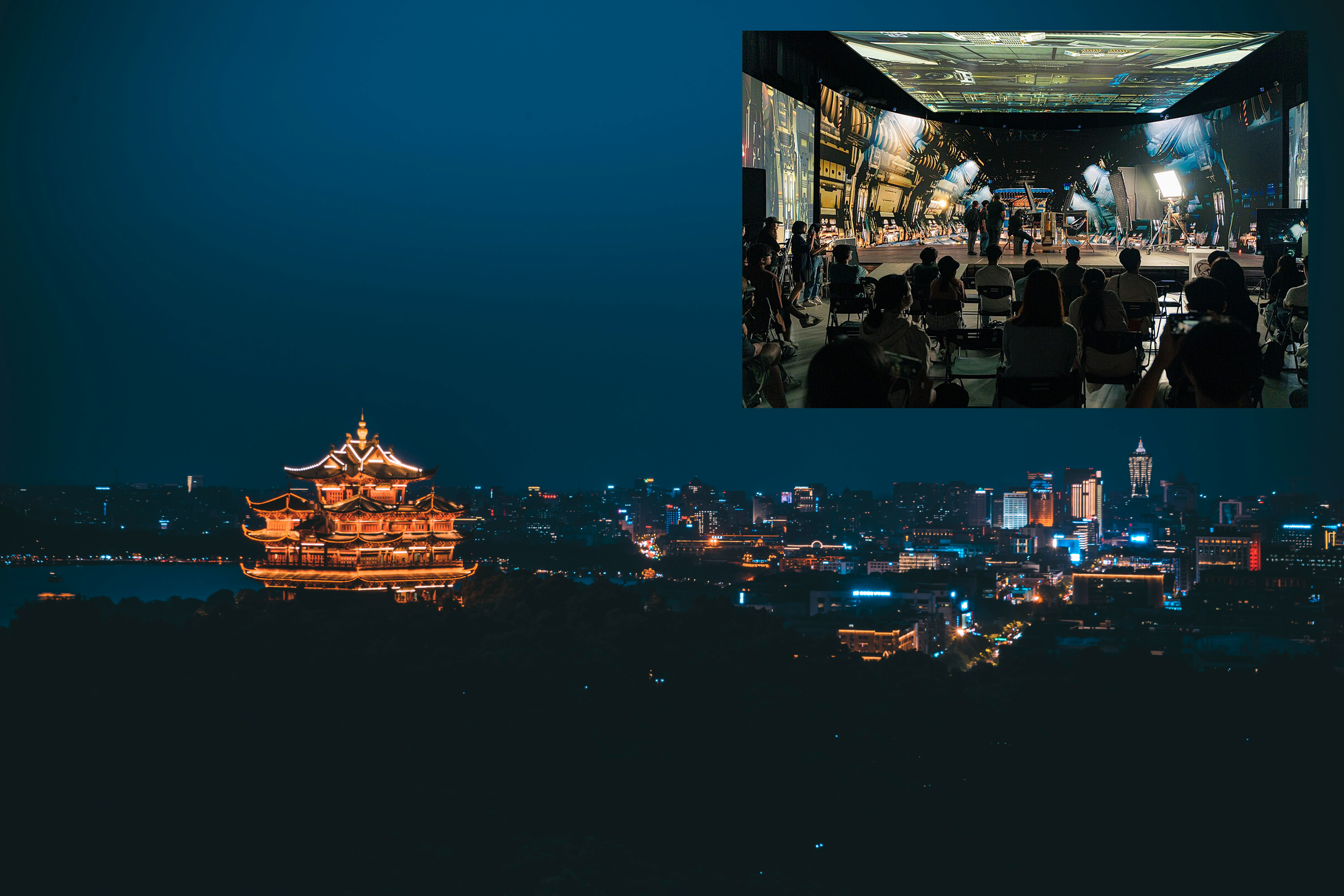 China Builds the World's Largest AI Virtual Film Studios