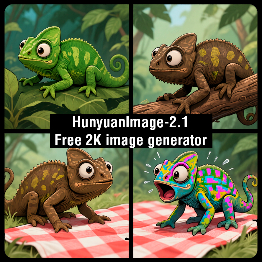 HunyuanImage 2.1 | Free 2K image generator