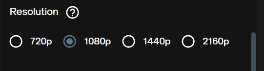 Video resolution options in the LTX-2.3 image-to-video generator on AI FILMS Studio