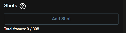 Add Shots section in the MultiShotMaster text to video interface showing shot configuration controls for per shot captions and frame counts