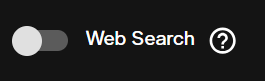 Web Search toggle for Nano Banana Pro 2 image-to-image in AI FILMS Studio showing the off state