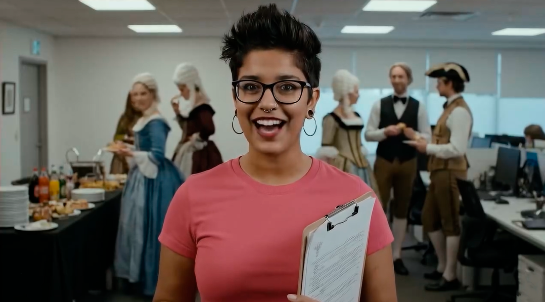 Parody of AI Prduction setup